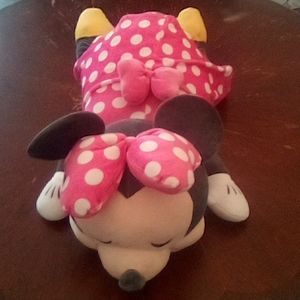 Baby Minnie Mouse Stuffed Animal Cuddler